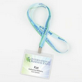 5/8" Bulldog Clip Dye Sublimated Lanyard